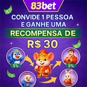 83bet Indique amigos para receber um bônus